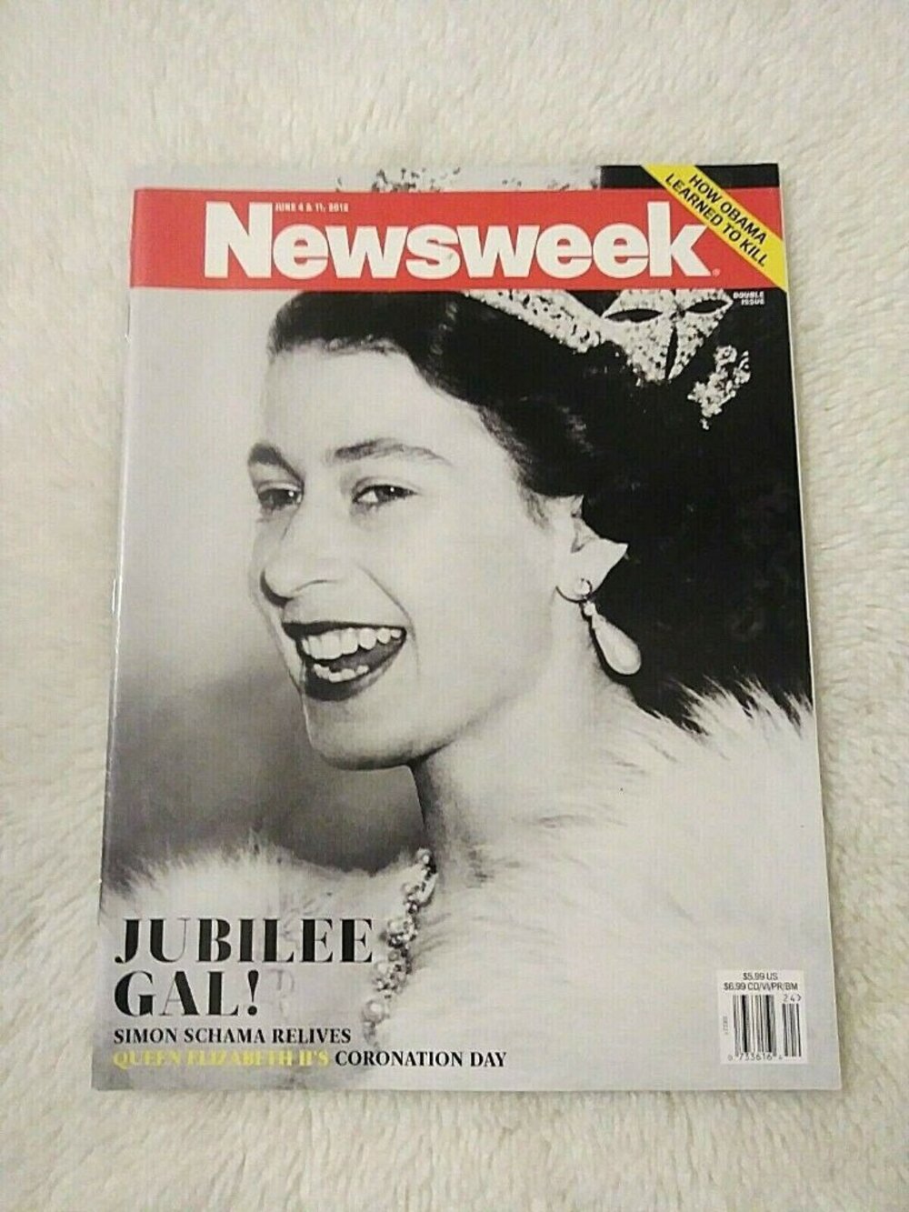Newsweek Queen Elizabeth Jubilee Royal Family Obama Drone Beach Boys June 2012